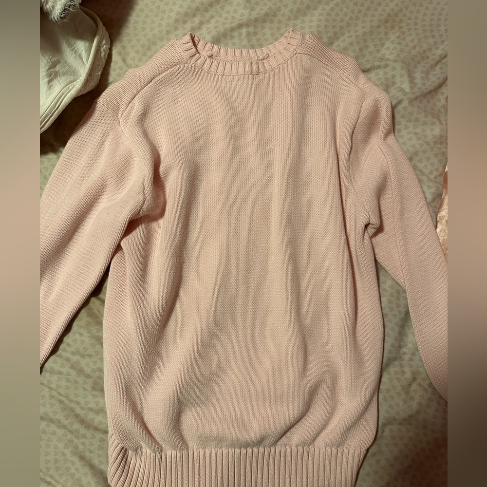 pink brandy sweater
